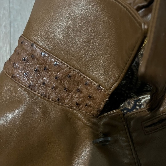 Leather Blazer - Picture 5 of 7